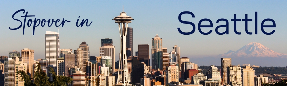 skyline-von-seattle-mit-mount-rainier-im-hintergrund, stopover-auf-dem-weg-nach-hawaii, stopover-seattle, space-needle, seattle