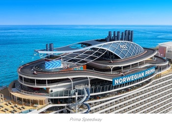 ncl prima, kartbahn norwegian prima, kartbahn auf see, kreuzfahrt buchen, ncl prima buchen, vorschau norwegian prima, reisebüro ncl kreuzfahrten