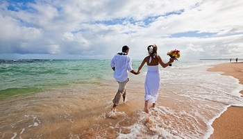 hochzeit hawaii, strandhochzeit hawaii, flitterwochen hawaii, hochzeitsreise, flitterwochen