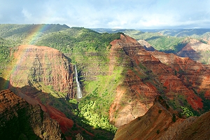 flüge hawaii, hawaii natur, waimea canyon, kauai